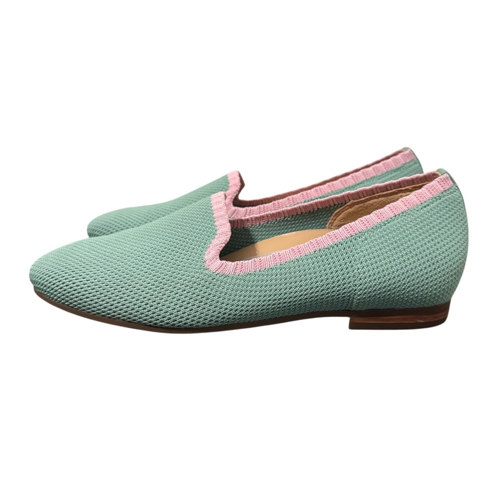 Vionic‎ Womens Willa Knit Shoes Size 6.5 Frosty Spruce Mint Green Casual Comfort